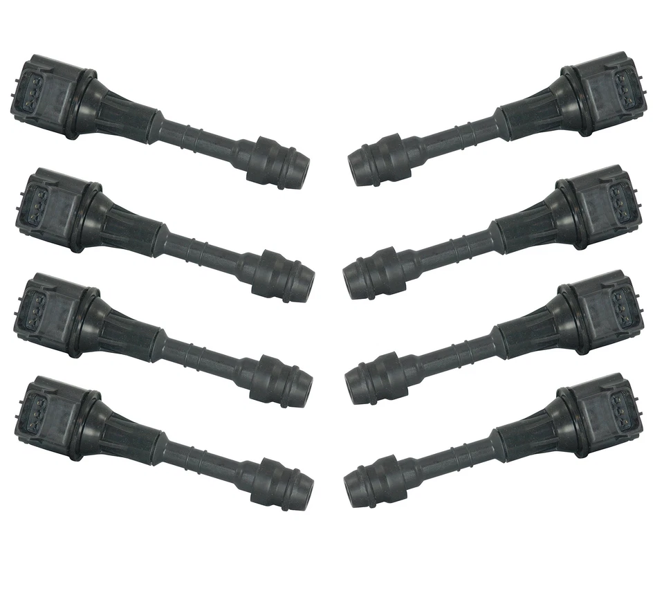 Juego de 8 bobinas de encendido Hitachi OEM para Infiniti QX56 y Nissan Pathfinder Armada Foto 1 de 1