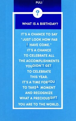 Tarjeta de cumpleaños divertida Gag Gift, Pull Didn't Get A Gift de American Greetings +✉ Foto 1 de 4