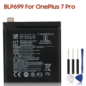 New Replacement Battery BLP699 For OnePlus 7 Pro One Plus 7 Pro 4000mAh - Picture 1 of 5
