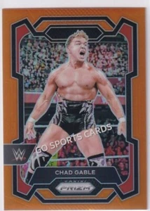 2024 Panini Prizm WWE Chad Gable #102 Orange Prizms /99 RAW Wrestling - Picture 1 of 3