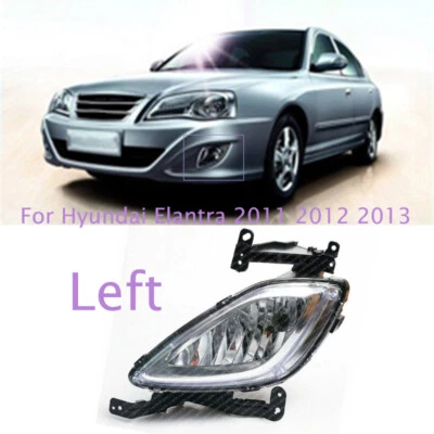 For Hyundai Elantra 2011 2012 2013 Front Bumper Left Fog Lights Lamp 116-50708R - Image 1 of 4