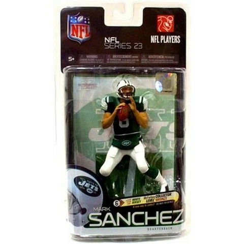 Mark Sanchez New York Jets McFarlane action figure NIB NFL Series 23 USC Trojans Cover