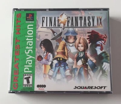 SONY PlayStation PS1 PSOne RPG Final Fantasy IX Greatest Hits (COMPLETE) - Image 1 of 4