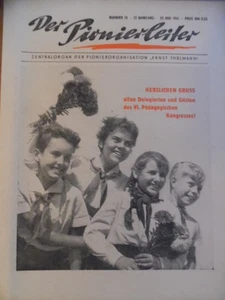DER PIONIERLEITER 10 - 29.5. 1961 Zentralorgan der Pionierorganisation Trommel - Picture 1 of 1