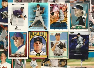 Nice CURT SCHILLING lot 50 different w/ inserts oddballs PHILLIES DIAMONDBACKS+ - Picture 1 of 2