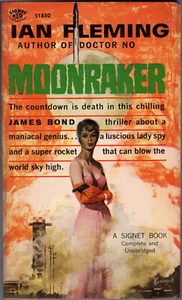 IAN FLEMING - MOONRAKER - RARE 1ST PB 1960 UNREAD HIGH GRADE - Picture 1 of 3