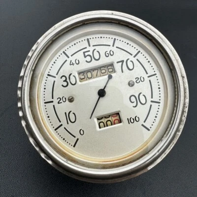 ~ORIGINAL~ 1933 ESSEX 100 MPH SPEEDOMETER~ - Image 1 of 4