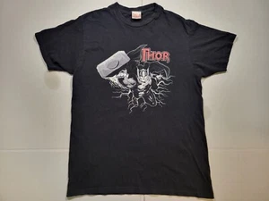 Marvel Fifth Sun Thor Thunder Grayscale Mens T-Shirt Size Medium - Picture 1 of 6