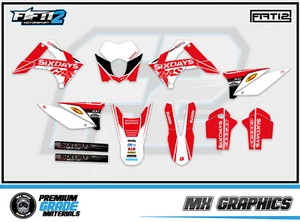 Gasgas EC 300 2010 - 2011 Grafikkit Motocross MX Aufkleber Wrap Aufkleber Sixdays - Bild 1 von 3