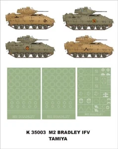 Montex K35003 M2 Bradley IFV masks - Picture 1 of 1
