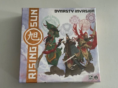 Rising Sun Board Game Dynasty Invasion Expansion CMON 2017 RSU003 Brand New - Image 1 of 4