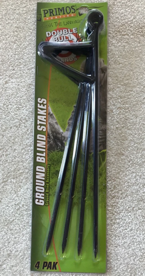 PRIMOS DOUBLE BULL GROUND BLIND STAKES  -MODEL # 60086 - SET OF 4  - Image 1 of 1