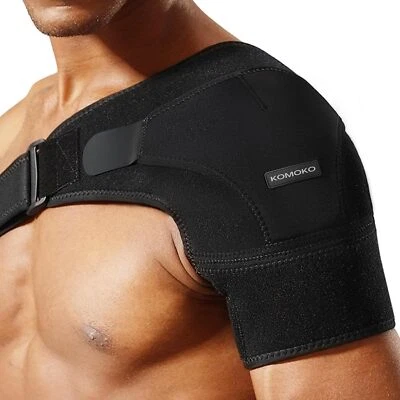 Shoulder Brace Support - Rotator Cuff Sleeve & Arm Sling, Adjustable Pain Relief - Image 1 of 4