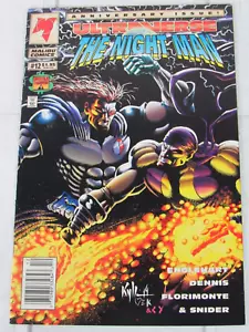The Night Man #12 Septiembre 1994 Malibu Comics Edición Quiosco - Imagen 1 de 2