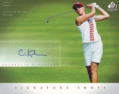 8x10 Upper Deck SP Signature Golf Autographs (4 Autographs) - Image 1 of 4