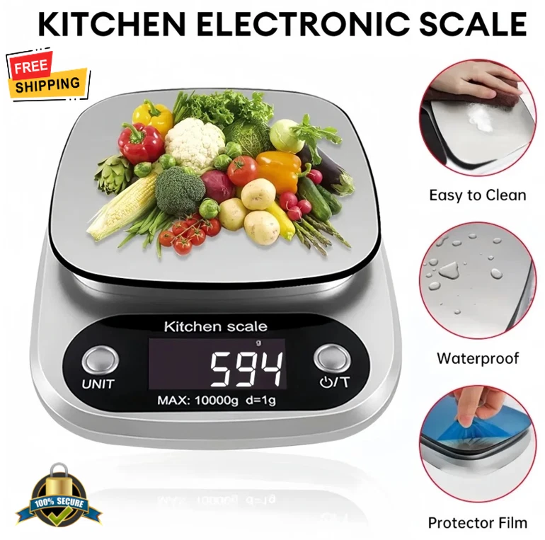 Food Weighing Scales Tray Digital Pocket Scale Mechanical Balance Scale ...