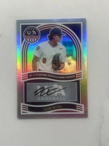 2024 Stars & Stripes Silver #NTS-XN Xavier Neyens Auto Houston Astros Card - Picture 1 of 2