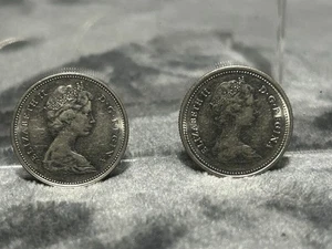 2 monedas de 5 centavos de Canadá - 1978, 1984 - Isabel II - Imagen 1 de 2