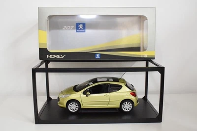 B88 1:18 NOREV 184758 PEUGEOT 207 MET. VERDE CHIARO MIB - Immagine 1 di 4