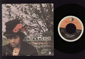 7" LUCIO BATTISTI PENSIERI E PAROLE / INSIEME A TE STO BENE 1971 MOGOL RICORDI - Picture 1 of 1