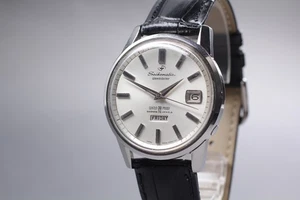 1965 [Ecc+5] Orologio Uomo Automatico Vintage Seiko Seikomatic Weekdater 6206-8990 - Foto 1 di 10
