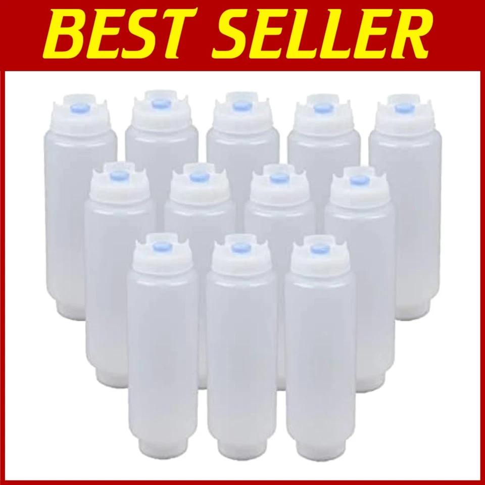 Easy-Clean Refillable Condiment Bottles - Image 1 of 3