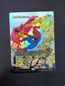Feed The Swarm (FOIL BORDERLESS) Marvel's Spider-Man - Magic/MTG - Bild 1 von 2