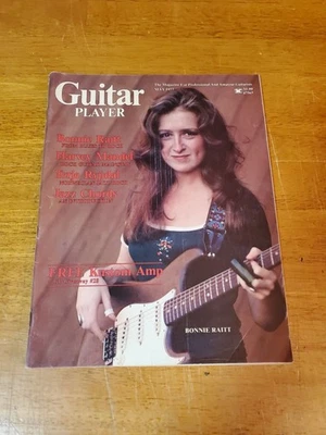 GUITAR PLAYER Magazine May 1977 Bonnie Raitt. Harvey Mandel - Image 1 of 4