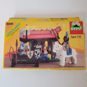 Legoland Castle System 6041 Armor Shop Vintage 1986 Lego leer descripción - Imagen 1 de 21