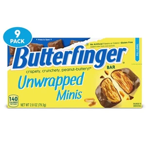 : Chocolatey, Peanut-Buttery, Unwrapped Minis Movie Theater Candy Box - 2.8 o... - Picture 1 of 7