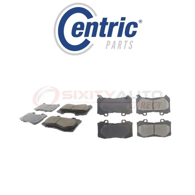 Centric Ceramic Disc Brake Pads w Shims for 2015-2017 Chevrolet Colorado rf Foto 1 de 4