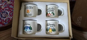 Keramiktassen 4er SET Camping NEU !!! - Bild 1 von 2