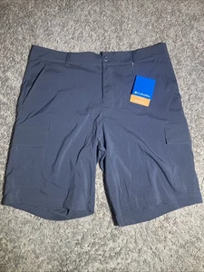 NUEVO Pantalones Cortos Para Hombre Columbia Hunter River EXS Talla 34 Negro 10" Entrepierna Precio de Venta sugerido por el fabricante $60 - Imagen 1 de 11