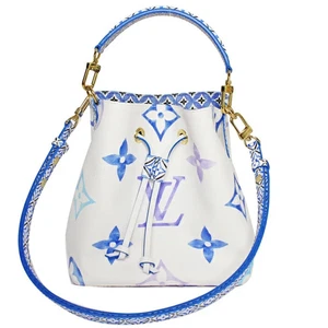 Louis Vuitton Neo Noe BB LV By The Pool Weiß Blau M22986 #063 - Bild 1 von 8