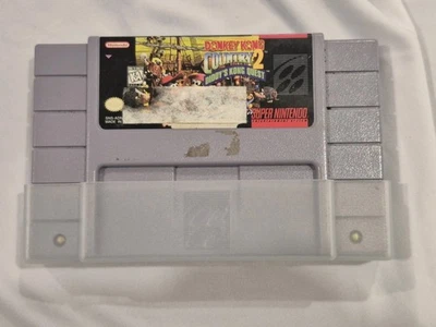Super Nintendo Donkey Kong Country 2: Diddy's Kong Quest Authentic SNES Tested - Image 1 of 2