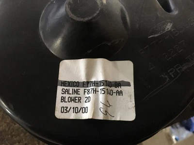 Motor soplador 4 puertas Sport Trac trasero se adapta 01-05 EXPLORER 341017 Foto 1 de 4