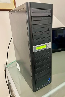 StorDigital Systems 1-10 x CD/DVD Duplicating Machine Duplicator Copier 11-Bay - Image 1 of 4