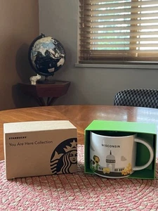Starbucks. Sie sind hier Sammlung. Wisconsin. 14 fl. oz. Tasse mit Box. - Bild 1 von 7