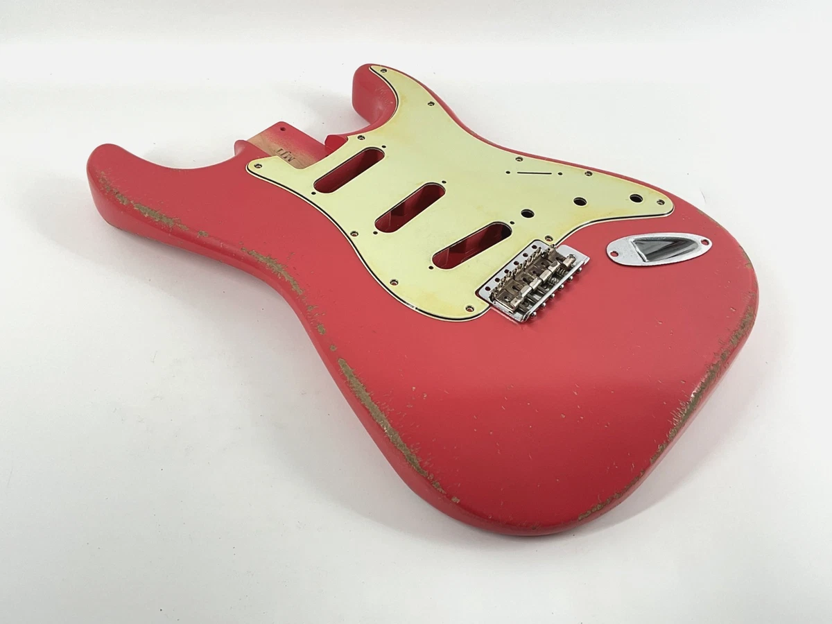 MJT ストラトキャスター ボディ fiesta red Fiesta Red VTS Body