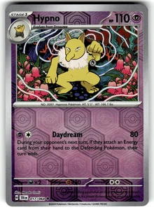 Pokemon Shrouded Fable Card 017/064 Hypno Reverse Foil - Picture 1 of 4