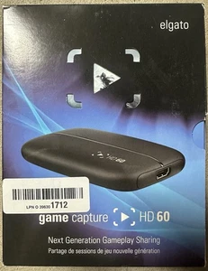 Elgato HD60 External Capture Card 1GC109901001 - Picture 1 of 5