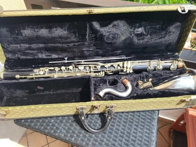 GETZEN U.S.A BASS CLARINET,Eb KEY present,REVISED,READY/CLARINO CLARINETTO BASSO Foto 1 de 4