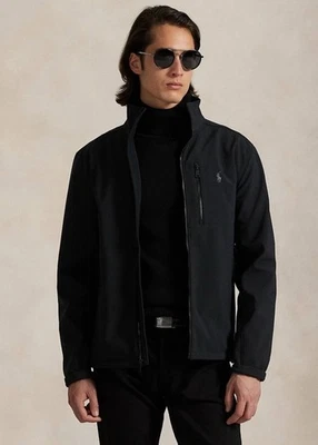 $198 Polo Ralph Lauren Men’s Barrier Windbreaker Jacket Black Size M - Image 1 of 4