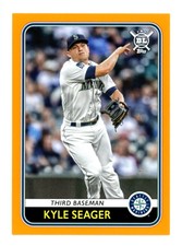 2020 Topps Big League Orange 🍊Kyle Seager #197 Seattle Mariners