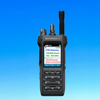 C78 QTY 20 Stubby Antenna Tuned Public Safety Upgrade for Motorola APX NEXT N30 - Image 1 of 4