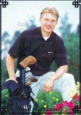 1998-99 Finnish Cardset Off Duty #9 Jussi Markkanen