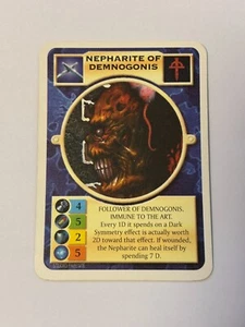 DOOMTROOPER nepharite of demnogonis Trading Card Game, Perth Ships - Picture 1 of 2