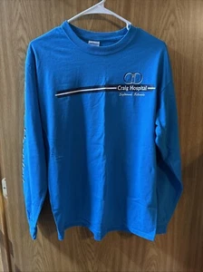 Gildan Damen Medium Langarmshirt blau Craig Hospital Eaglewood, Colorado - Bild 1 von 3