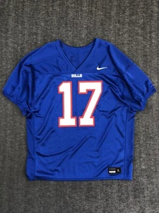 Buffalo Bills Nike Jersey Mens Extra Large Josh Allen 17 Mesh Practice Football - Picture 1 of 15