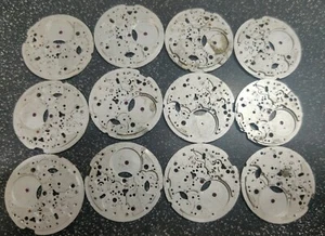 Tudor used Movement Mainplate lot of 12 - Picture 1 of 7